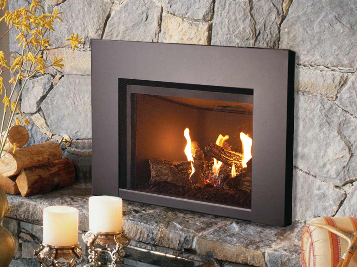 Superior - DRI2027 27" Med Direct Vent Gas Insert, Elec - Natural Gas - DRI2027TEN - FireplacesProSuperiorDirect - Vent Fireplace