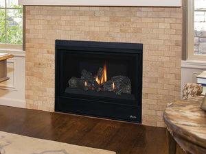 Superior - DRT2033 33" Direct Vent, Elec, Aged Oak Logs, Rear Vent - DRT2033REN - FireplacesProSuperiorDirect - Vent Fireplace