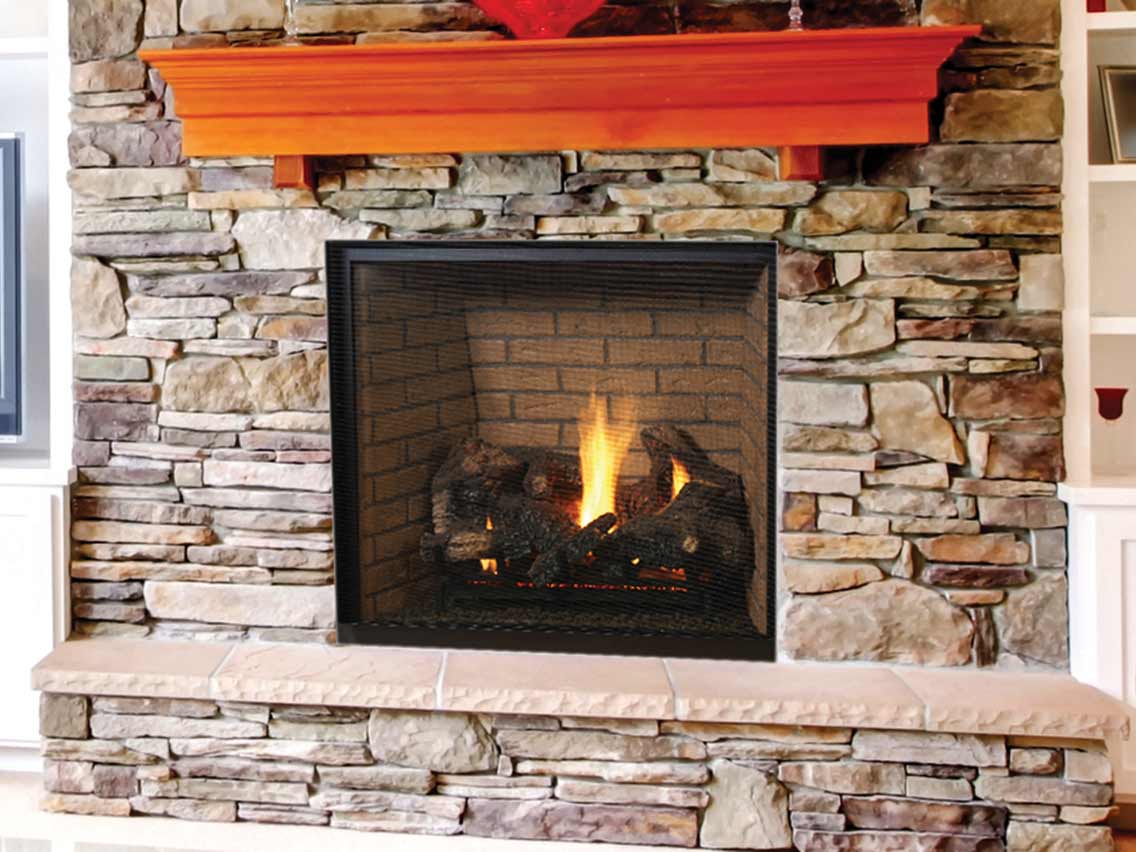 Superior - DRT6340 40" Direct Vent, Electronic - Natural Gas - DRT6340TEN - FireplacesProSuperiorDirect - Vent Fireplace