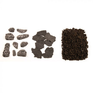 Superior - Floor Media Kit (Includes Lava Rock/Embers/Cinders) - FM100 - FireplacesProSuperiorMedia Kit