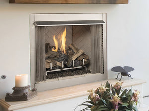 Superior - VRE3236 36" Outdoor Fireplace, Electronic, White Stacked - VRE3236ZENWS - FireplacesProSuperiorVent - Free Fireplace