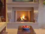 Superior - VRE4336 36" Elec, White Herringbone Refractory Panels - VRE4336ZENH - FireplacesProSuperiorVent - Free Fireplace