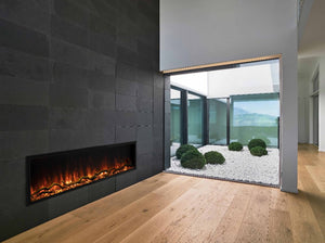 The Landscape PRO Slim Built - In Electric Fireplace Featuring App - Based Controls and Premium Media - MODERN FLAMES - FireplacesProModern FlamesElectric Fireplace