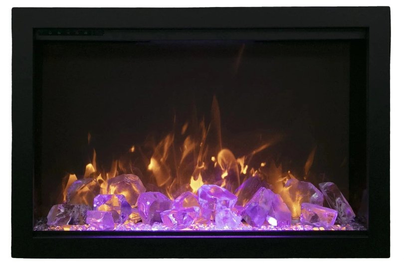 Traditional Bespoke Smart Indoor / Outdoor Electric Fireplace Insert - AMANTII - FireplacesProAmantiiElectric Fireplace Insert