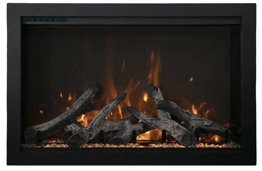 Traditional Bespoke Smart Indoor / Outdoor Electric Fireplace Insert - AMANTII - FireplacesProAmantiiElectric Fireplace Insert