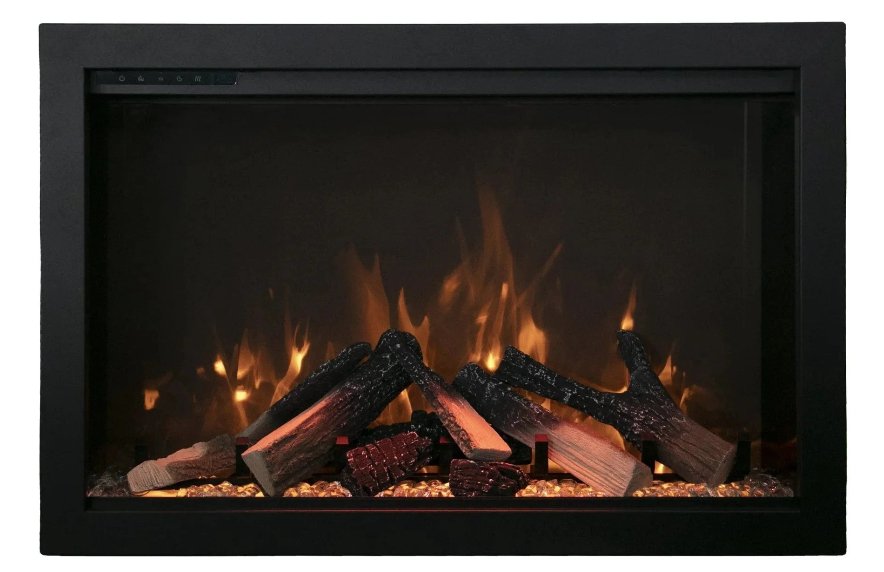 Traditional Bespoke Smart Indoor / Outdoor Electric Fireplace Insert - AMANTII - FireplacesProAmantiiElectric Fireplace Insert