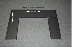 Trim Kit Enlargement for Model 91 - BUCK STOVE - FireplacesProBuck StoveTrim Kit