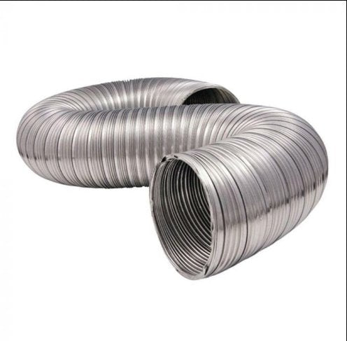 UD4: Two Sections of 42" (1065mm) 4" (100mm) Uninsulated Flexible Duct for Outdoor Air - OUTDOOR LIFESTYLE - FireplacesProOutdoor LifestyleFlex Duct