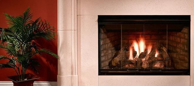 Unveil RBV4236IT: 36 - Inch Open Hearth B - Vent Gas Fireplace Radiant Unit with IntelliFire (NG) and Traditional Brick Refractory - OUTDOOR LIFESTYLE - FireplacesProOutdoor LifestyleB - Vent Gas Fireplace