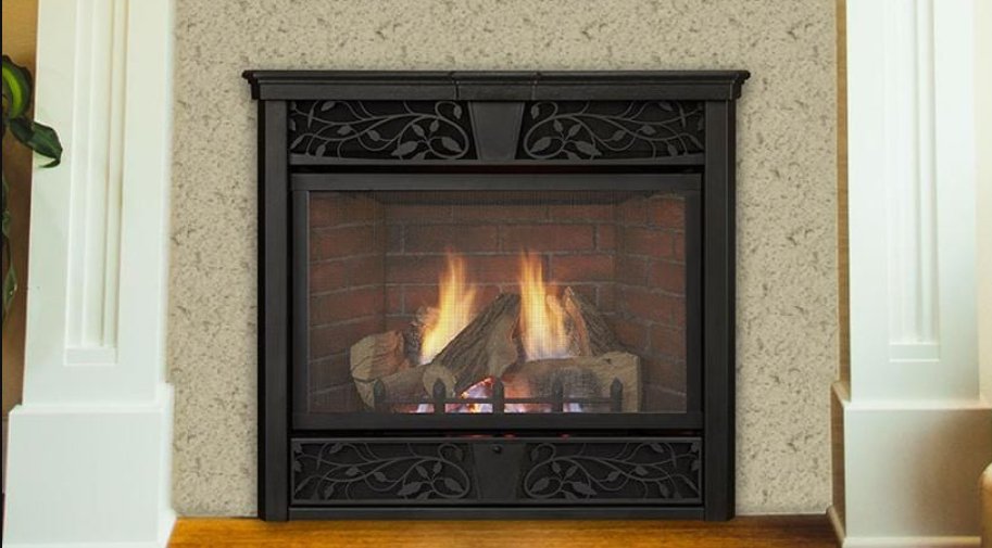 Vent - Free Fireplace System with Millivolt Control - 32", Traditional Style, 28,000/27,000 BTUs for Natural Gas/Liquid Propane - VFC32LNV - MONESSEN HEARTH - FireplacesProMonessen HearthVent Free Gas Fireplace