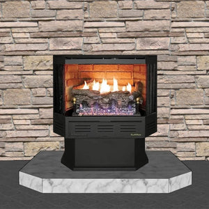 Vent Free Gas Stove Model 329B with Thermostat - BUCK STOVE - FireplacesProBuck StoveVent Free Gas Stove