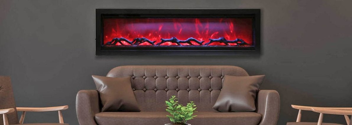 WallMount - 60 – Electric Fireplace - REMII - FireplacesProRemiiElectric Fireplace