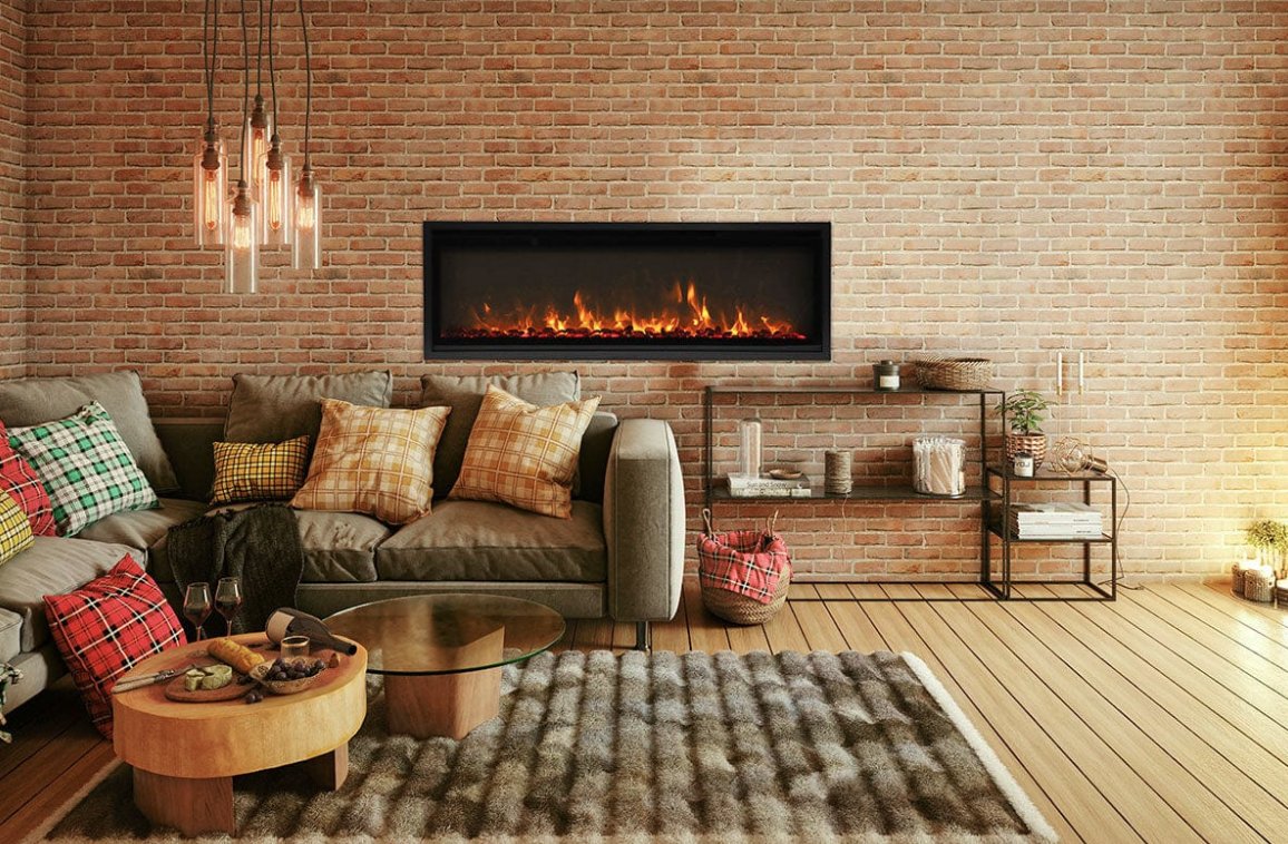 WallMount - SLIM - 65 Electric Fireplace - REMII - FireplacesProRemiiElectric Fireplace