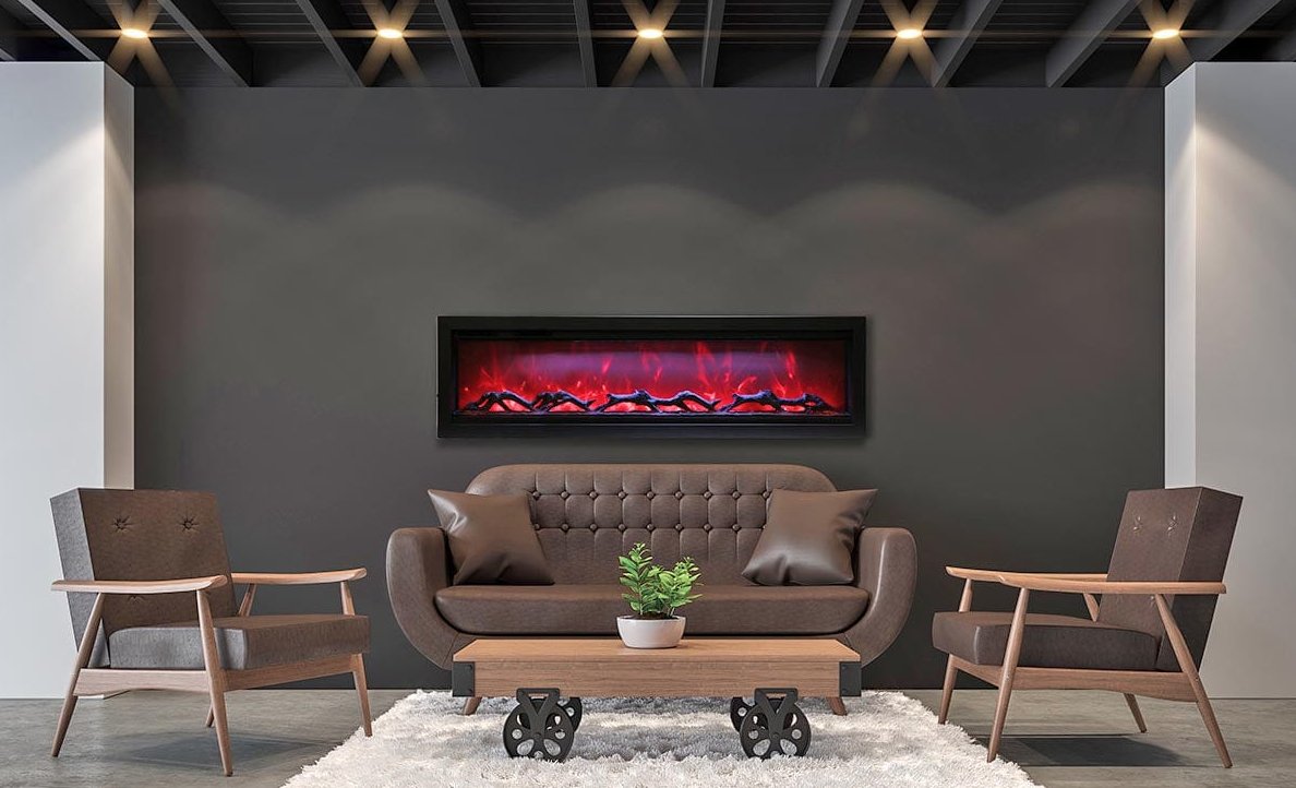 WallMounted - 34 – Electric Fireplace - REMII - FireplacesProRemiiElectric Fireplace