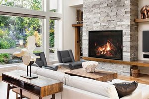 White Mountain Hearth - Rushmore Clean - Face Direct - Vent Fireplace, 50TruFlame Technology, Multi - Function System includes Thermostat Variable Remote Control - NG/LP - FireplacesProWhite Mountain HearthDirect Vent Gas Fireplace