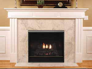 White Mountain Hearth - Tahoe Clean - Face Direct - Vent Fireplace, Deluxe 32", Millivolt & Intermittent Pilot System with On/Off Switch, Log Set - NG/LP - FireplacesProWhite Mountain HearthDirect Vent Gas Fireplace