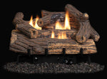 Superior Vent-Free Logs Superior - Double-Flame 24" Golden Oak Logs, Ceramic Fiber - LVD24GO-B LVD24GO-B