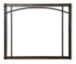 White Mountain Hearth Front and Inset Empire White Mountain Hearth Forged Iron Inset, Arch, Oil-Rubbed Bronze - DFF40RBZT DFF40RBZT