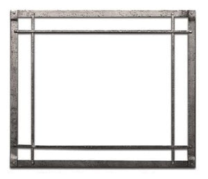 White Mountain Hearth Front and Inset Empire White Mountain Hearth Forged Iron Inset, Rectangle, Oil-Rubbed Bronze - DFF40FBZT DFF40FBZT