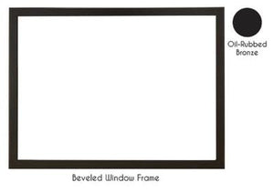 White Mountain Hearth Front Empire White Mountain Hearth Rectangle, 1.5-in., Brushed Nickel - DF362NB DF362NB